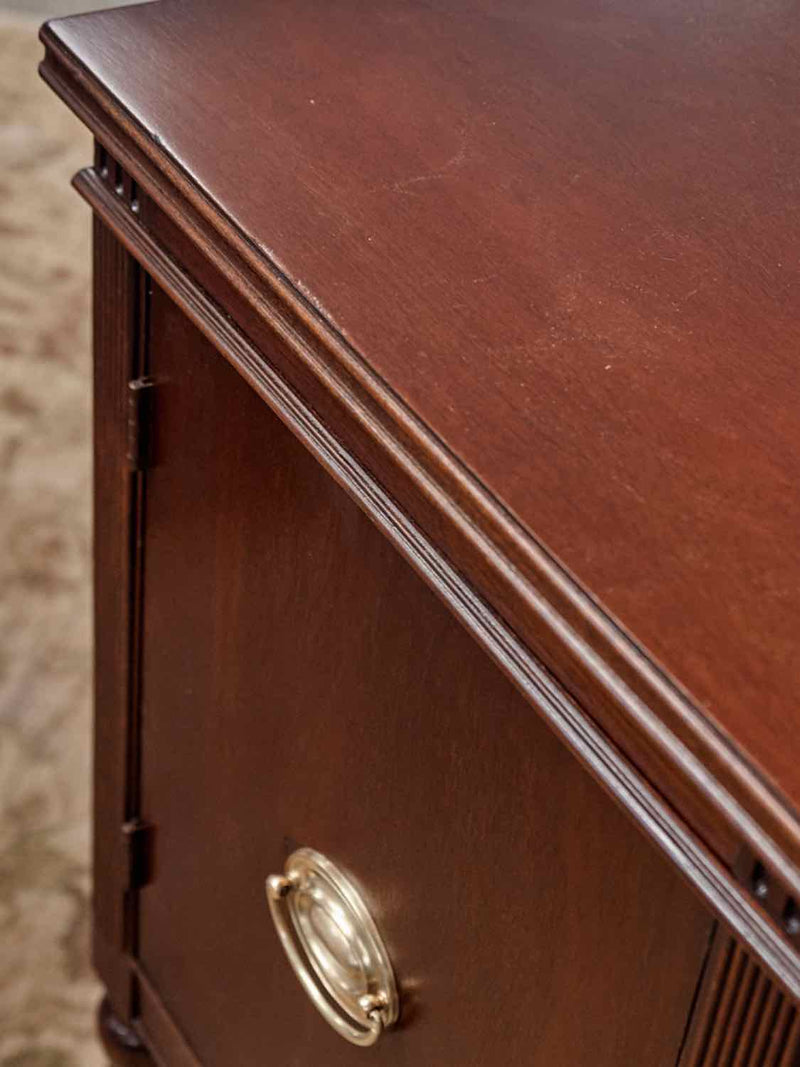 Mahogany Sideboard w/ Fluted Details