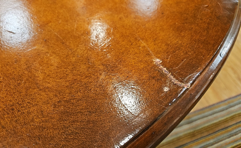 Polo Ralph Lauren Leather Top Table