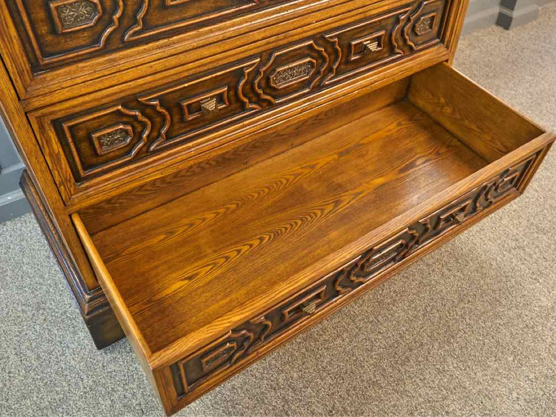 Theodore Alexander Spanish Three Drawer Accent Chest