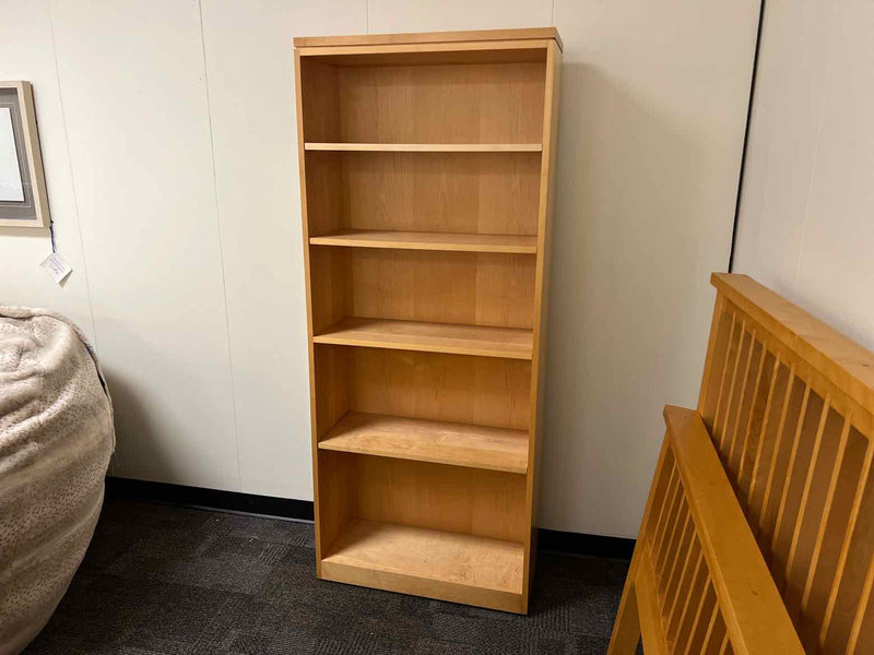 Natural Finish Cherry Bookcase