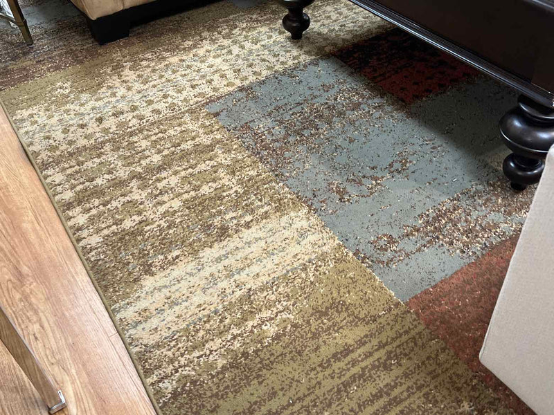 Surya Burgundy/Blue/Neutral Area Rug