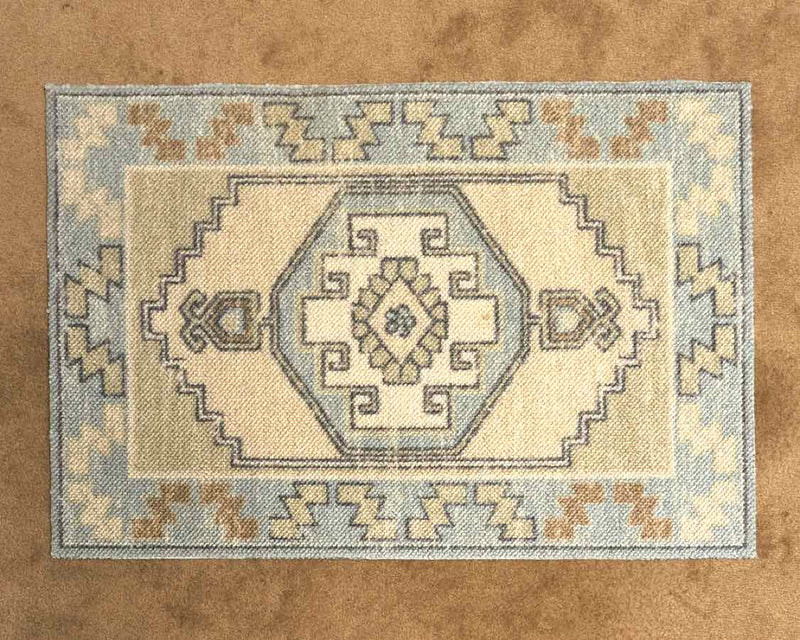 Momeni Anatolia Persian Style In Blue/Green/Neutrals Wool Nylon Area Rug