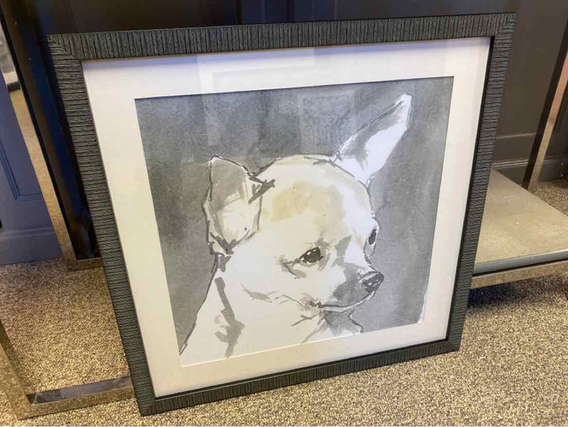 Framed Print:  "Modern Dog III"