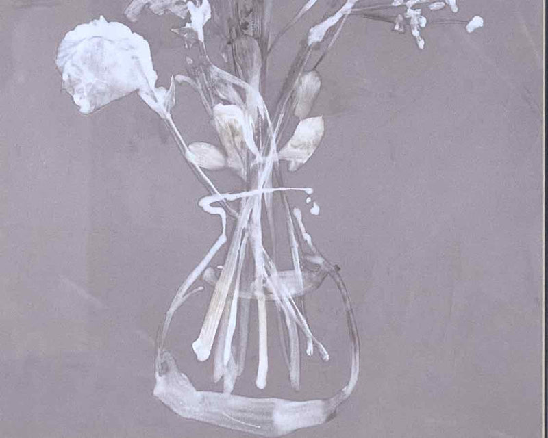 Shadow box print: Soft Bouquet: 3/4