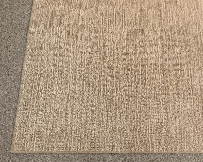 Custom Wool  Ivory & Taupe Area Rug