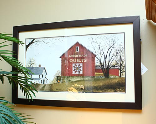 Framed Barn Print