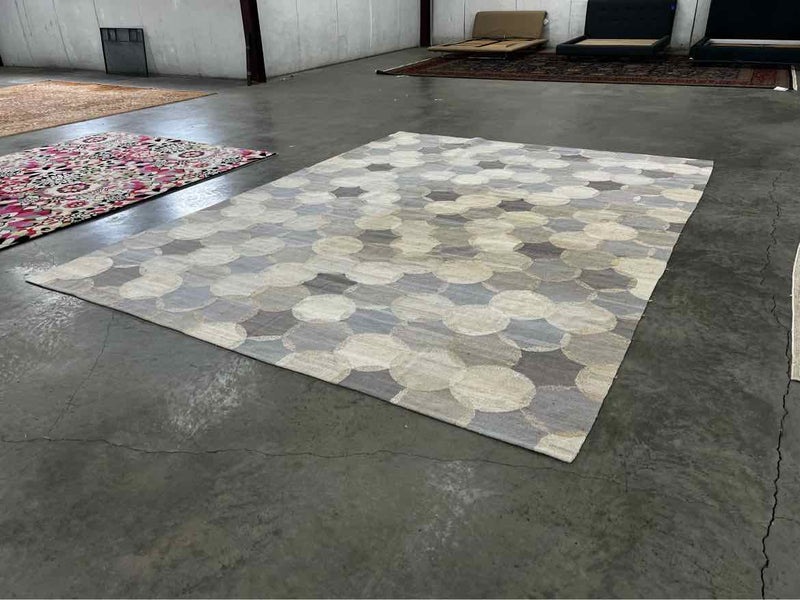 Steven King Grey/Blue/Ivory Rug