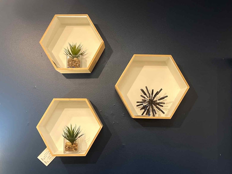 Set of 3 Bloomingdales Shelves