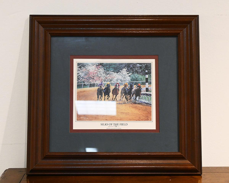 Framed Print:  "Silks of the Field"