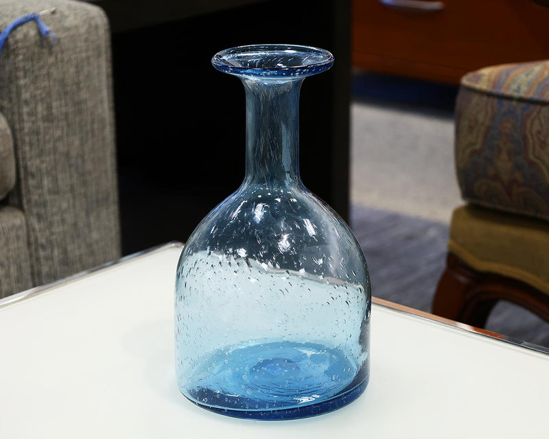 Blue Glass Vase