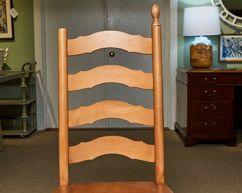 Cottage Home  Maple Ladder Back Dining Chair