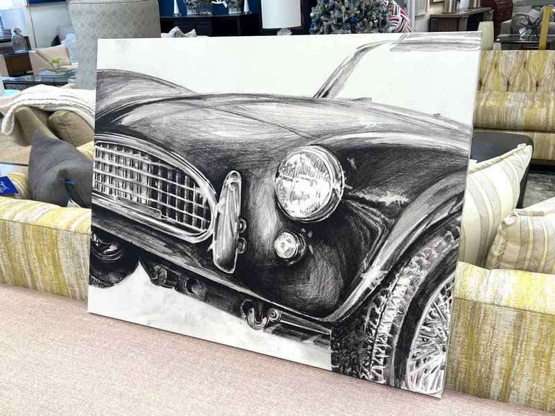 Black & White Car Print