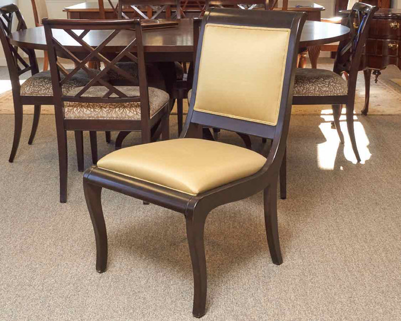 Set of Four Upholstered Drexel Dining Chairs