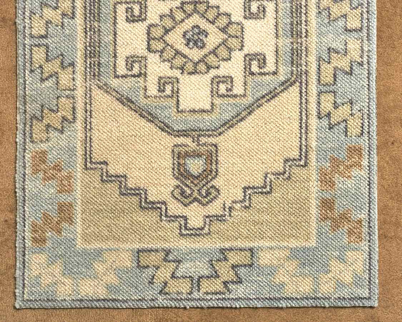 Momeni Anatolia Persian Style In Blue/Green/Neutrals Wool Nylon Area Rug