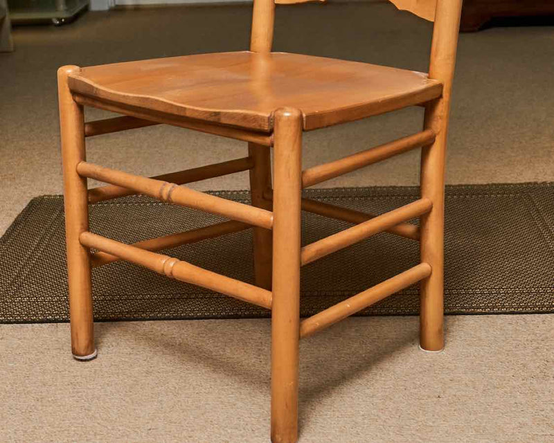 Cottage Home Maple Ladder Back  Dining Chair