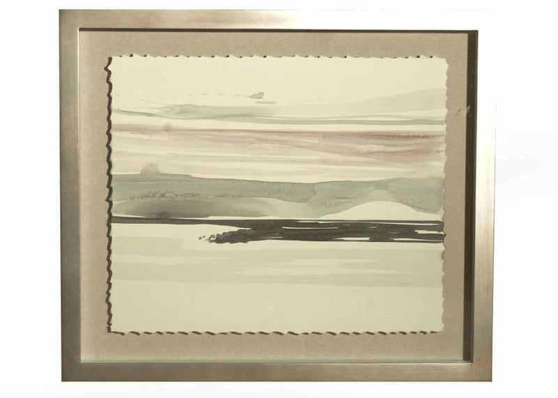 "Neutral Landscape" Framed Print