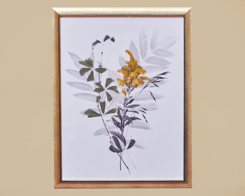 Wild Foliage Natural Framed Print WM12856