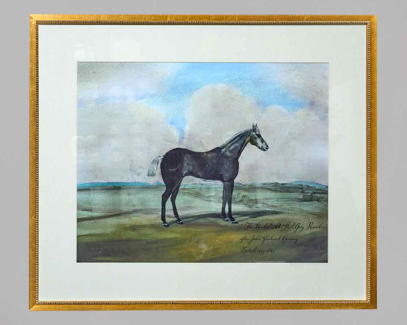 Framed print: Equestrian ll: 2/2