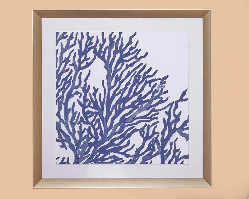 Blue Coral I Framed Print