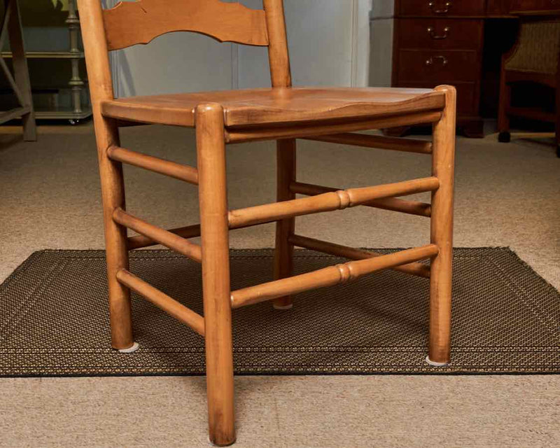 Cottage Home  Maple Ladder Back Dining Chair